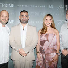Aarón Sánchez, Hiram Hernández, Nora Izaguirre y Marcelo Abundis