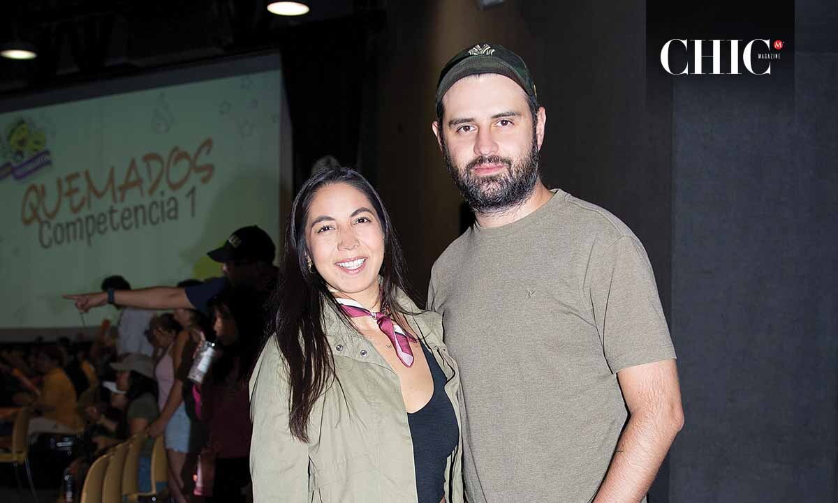 Victoria Acosta y Gabriel Brito