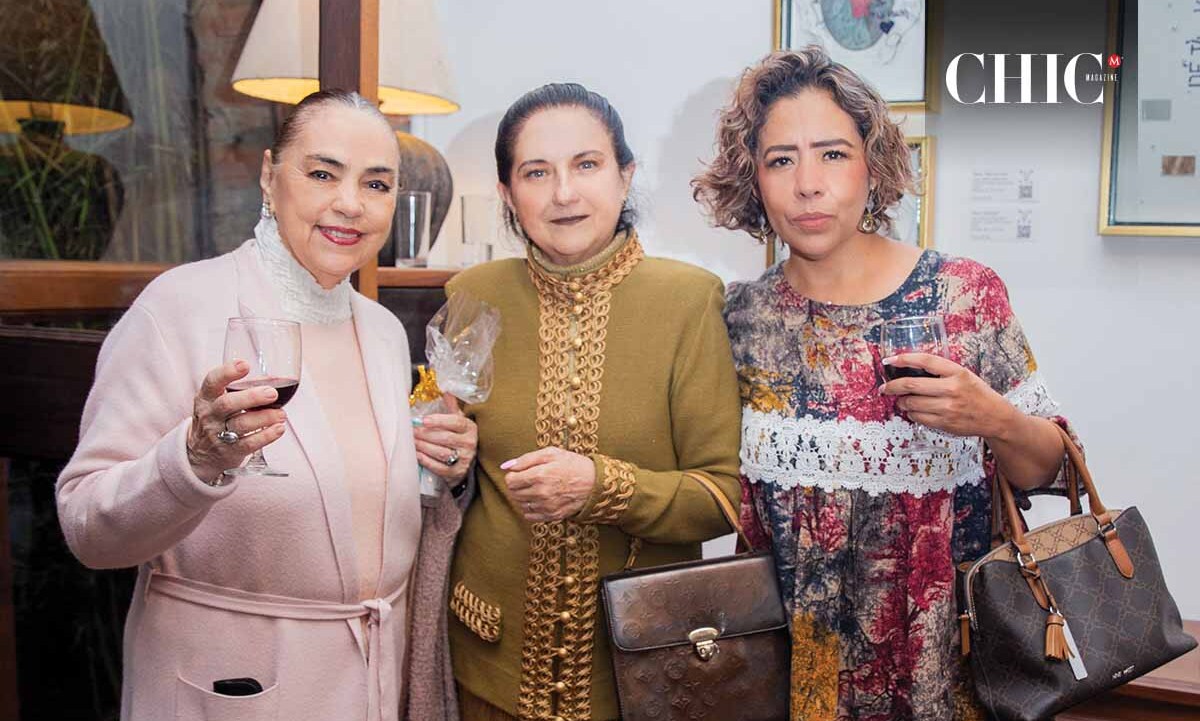 Odette Pozar, Emilia Rivero de Porras y Olga Alicia Benignos