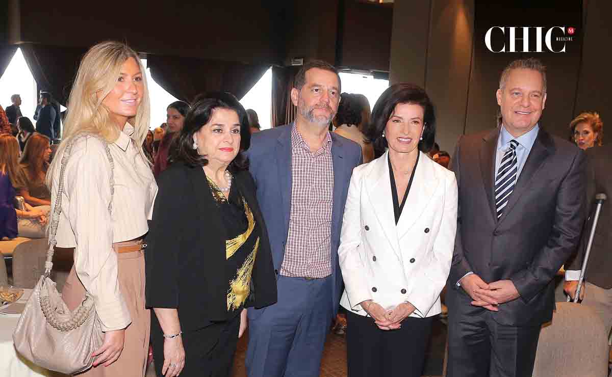 Alicia Santos, Alicia Boesch de Santos, Federico Santos, Gaby Vargas y Alberto Santos / Fotos: Daniel Saldívar