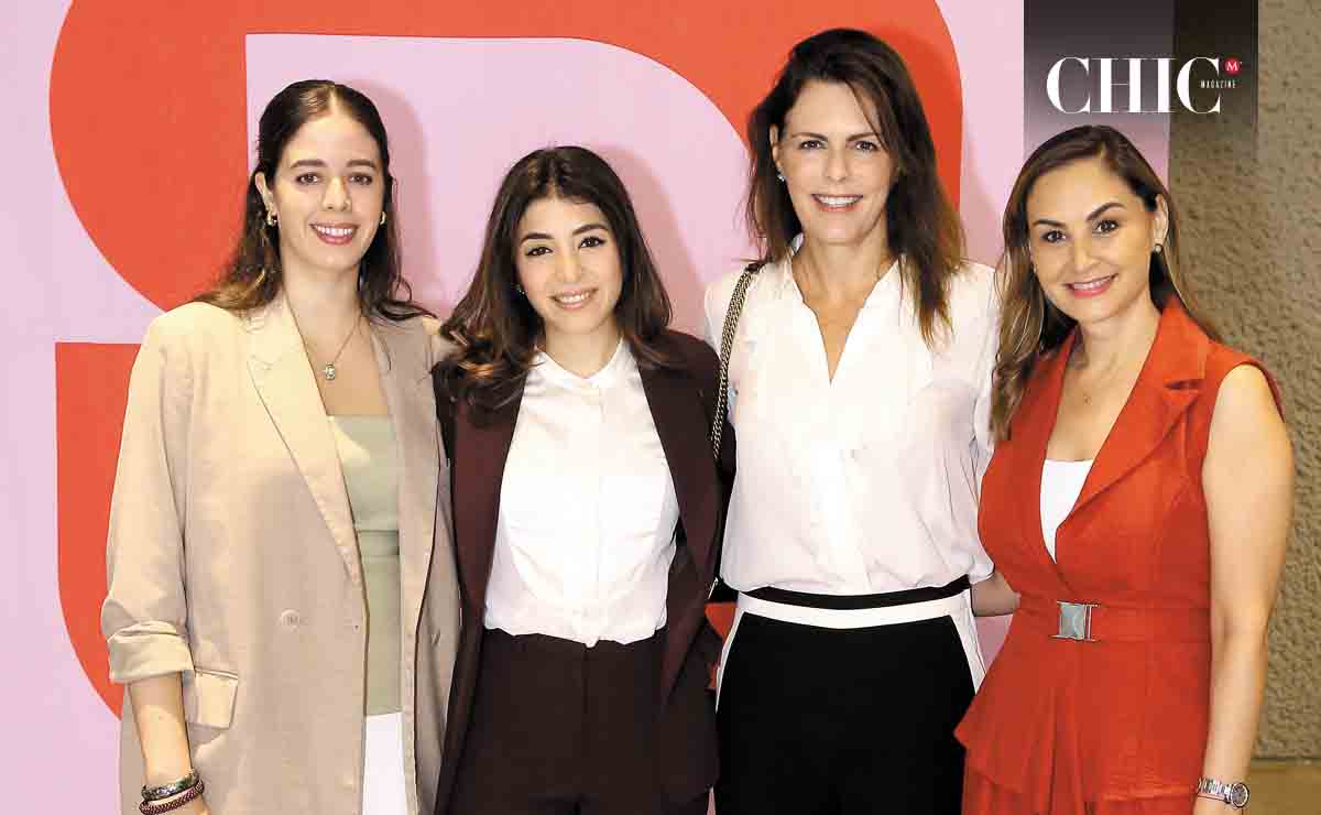 Ana Sofía Garza, Elisa Cruz de Farah, Rosa María Oliver de Blanco y Claudette Treviño / Fotos: Roberto Alvarado