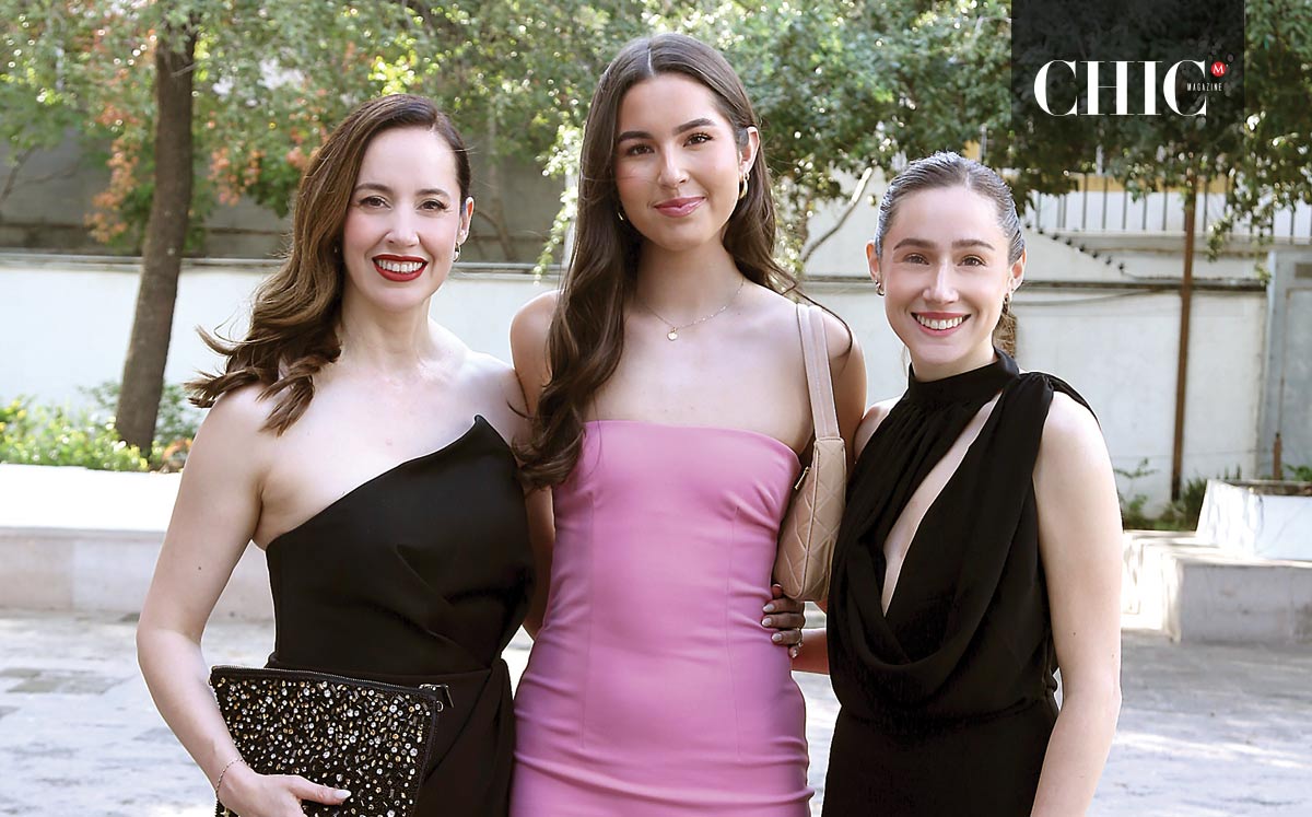 Andrea Melo, Aracely de Melo y Regina Melo