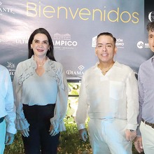 Antonio Verdeal , Mónica Villarreal, Francisco López, Roberto Fuentes