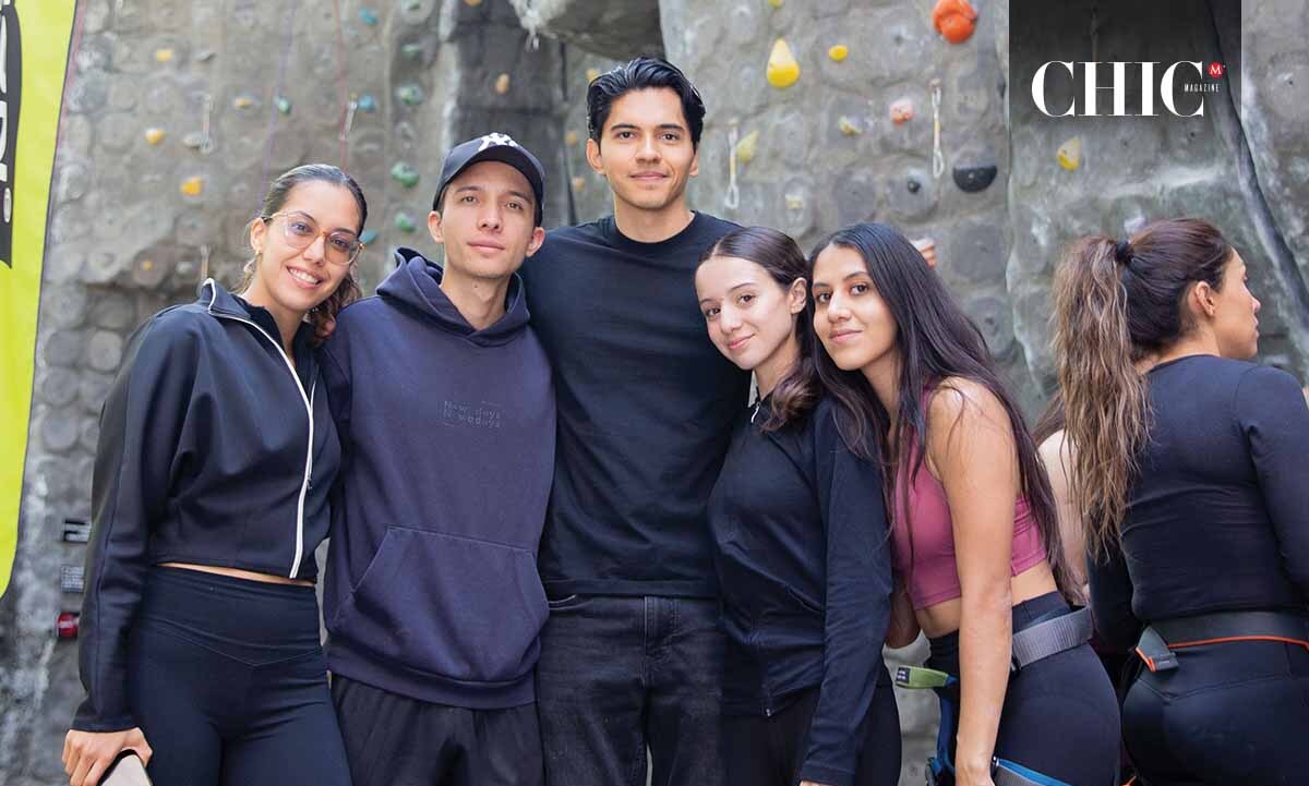 Kamila Andrino, Claudio Salinas, Jonathan Carrasco, Ana De Escobar y Abigail Contreras