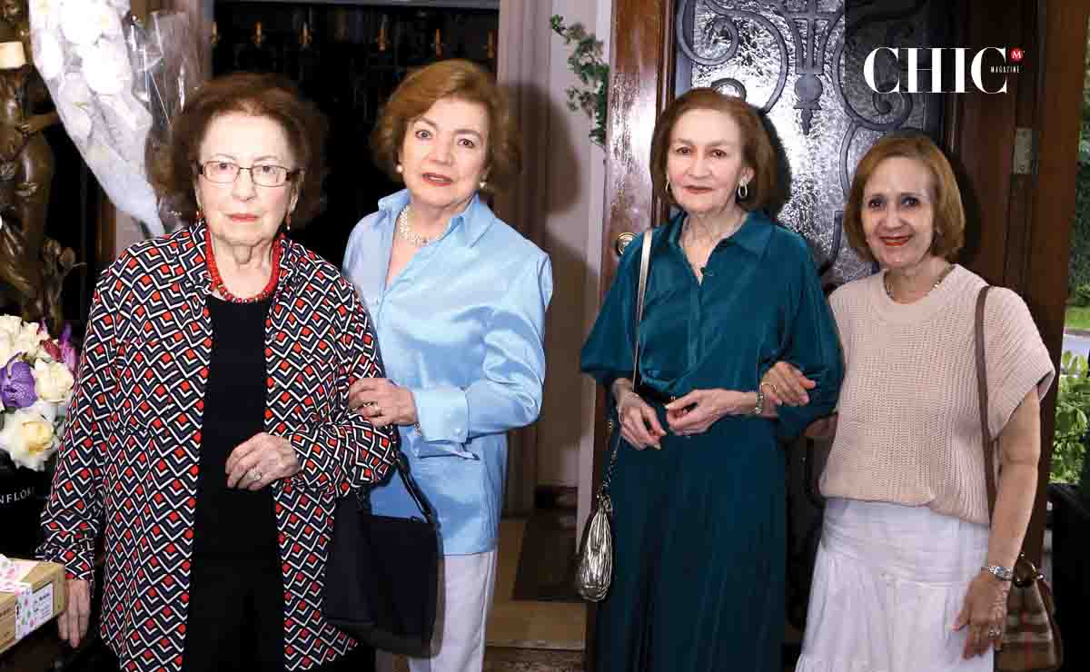 Blanca Rosa González de Zertuhe, Josefina de Doehner, María Garza de Blanco y Beatriz Amores / Fotos: Roberto Alvarado
