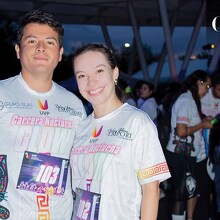 Cristian Martínez y Paulina Grajales (Fotos: Yanahui F. Sevilla)