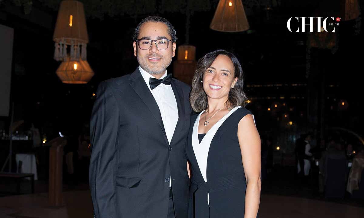 Alejandro Meneses y Mayte Elías
