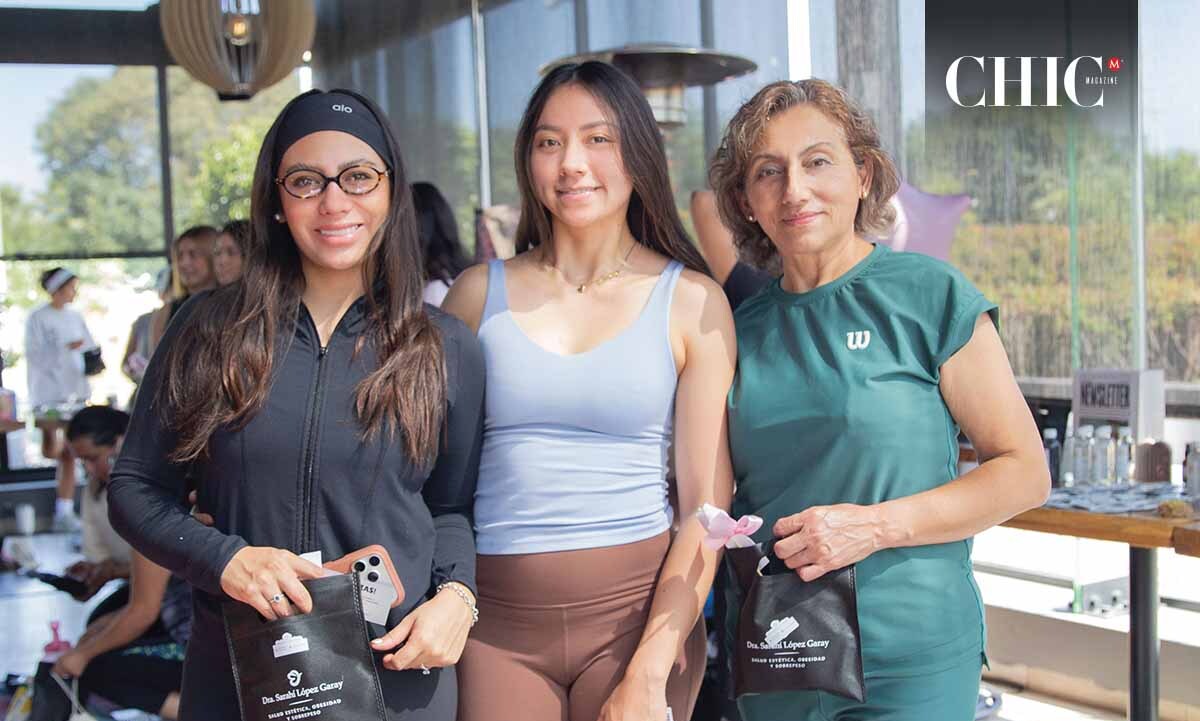 Nicole Vázquez, Zarahid Vázquez y Mari Sabi