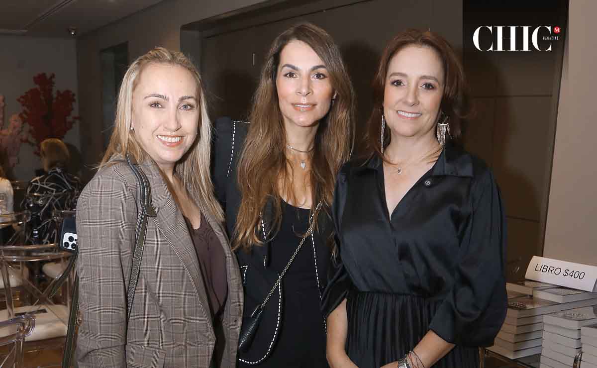 Sussette Assad, Fernanda García y Maricarmen Martínez / Fotos: Roberto Alvarado