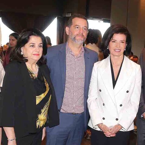 Alicia Santos, Alicia Boesch de Santos, Federico Santos, Gaby Vargas y Alberto Santos / Fotos: Daniel Saldívar