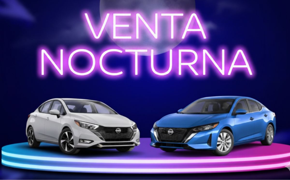 La venta nocturna de Nissan llega muy pronto y debes conocer las promociones y beneficios únicos (Nissan)