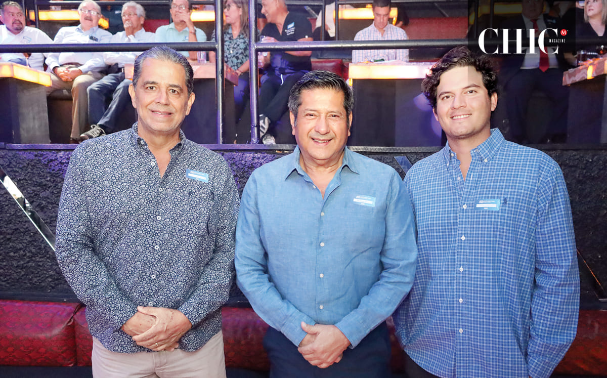 Alejandro González, Jorge Tacea y David Tacea