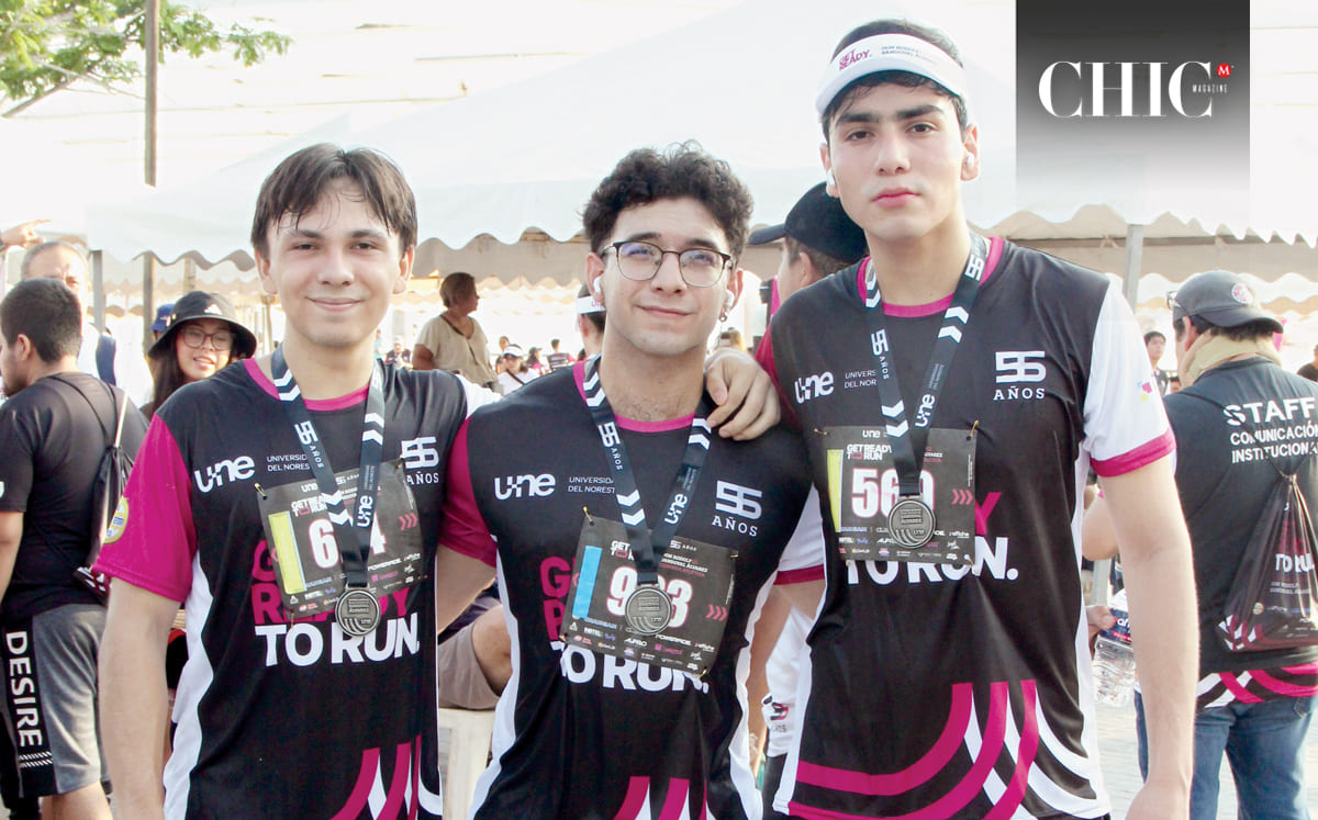 Ángel Monzalvo, Brandon Franco y Héctor Ruiz