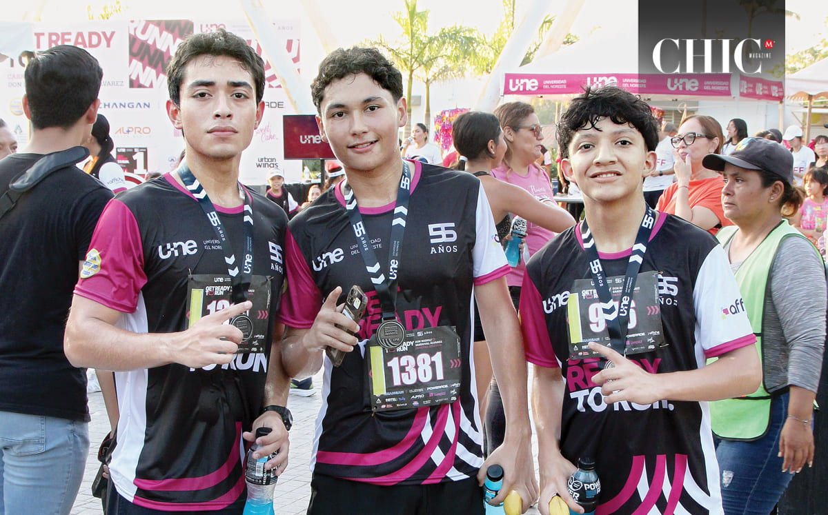 Christian Badillo, Santiago Malibrán y Luis Martínez