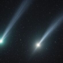 Cómo ver los cometas Lemmon y SWAN en México: Guía completa (Foto: Sora)