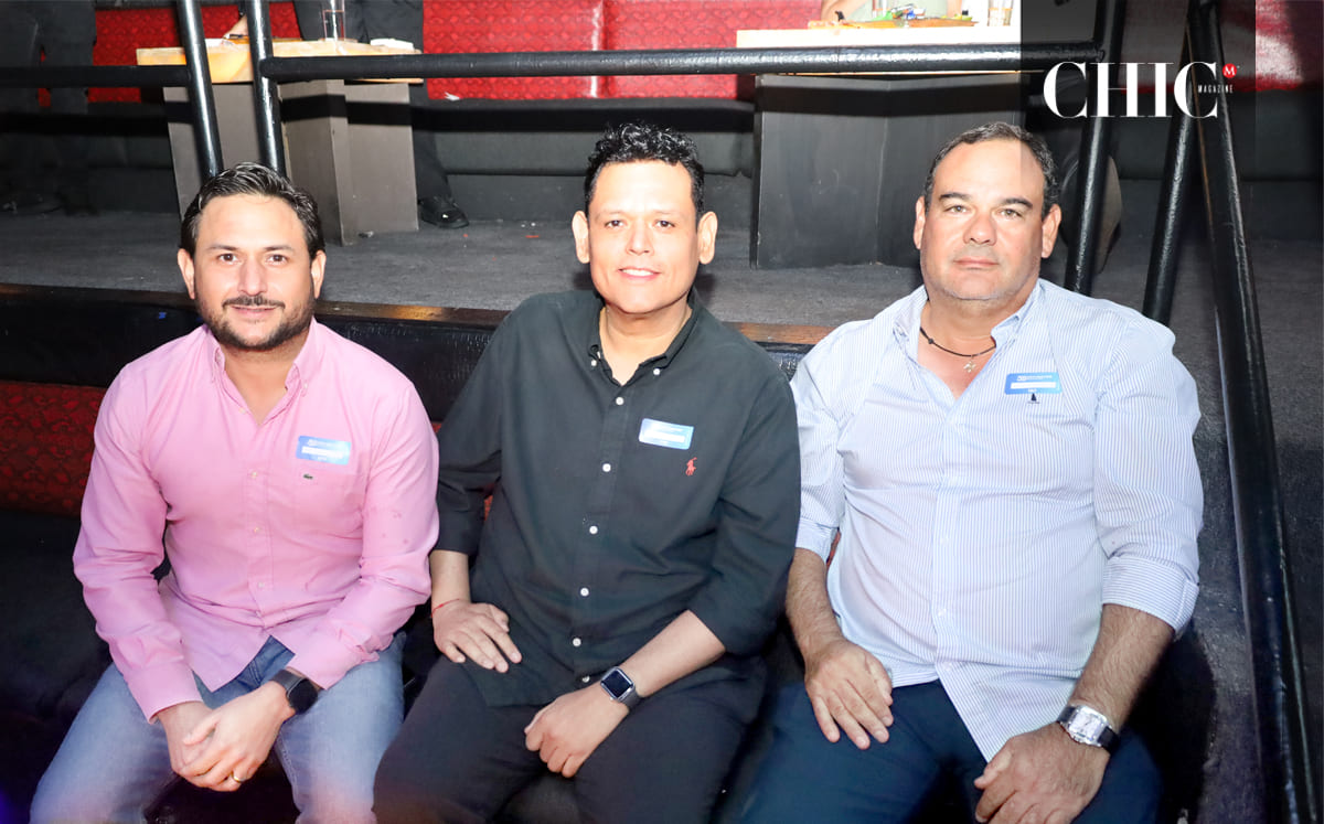 Daniel Parra, Genovevo Rodríguez y Pedro González