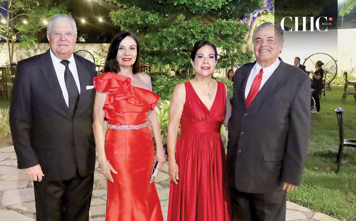 Jaime Celis, Marcela De Celis, Rosa María Ruiz y Eduardo Ruiz