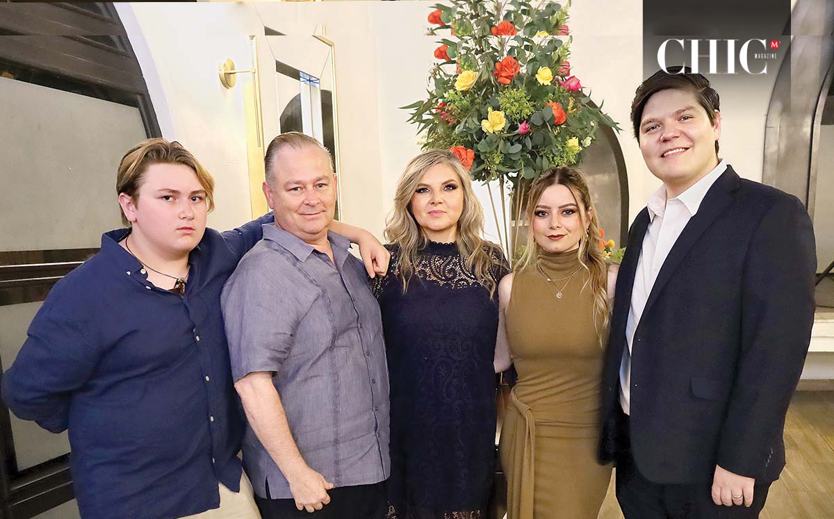 Marcelo Quintero, René Quintero, Bárbara Leal, Bárbara Quintero y David Alanis