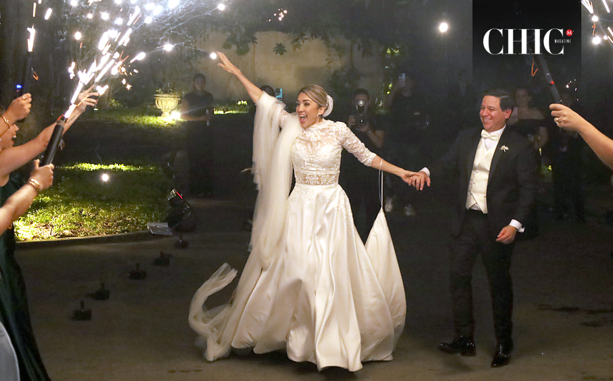 Mariana Meza y Andrés Rodríguez disfrutaron al máximo su boda