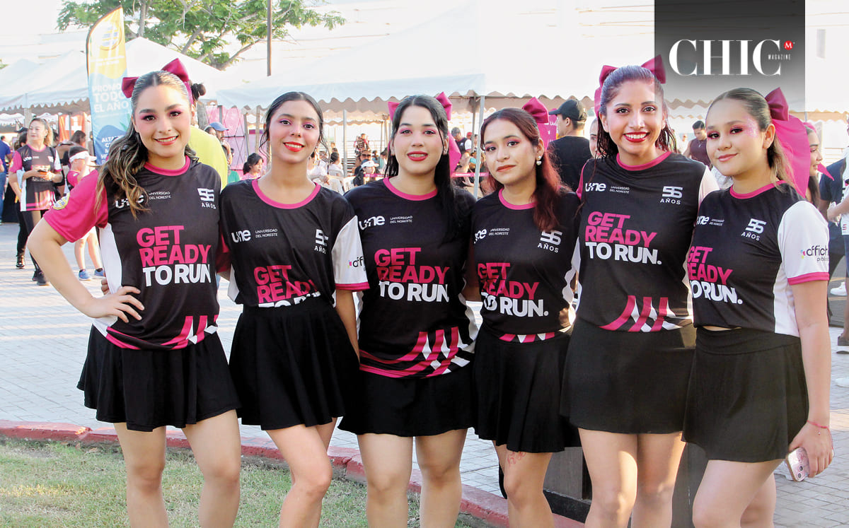 Samantha Sánchez, Farah Ali, Mitchelle González, Ashlye Iracheta, Grecia Alvarado y Ximena Sánchez
