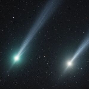 Cómo ver los cometas Lemmon y SWAN en México: Guía completa (Foto: Sora)