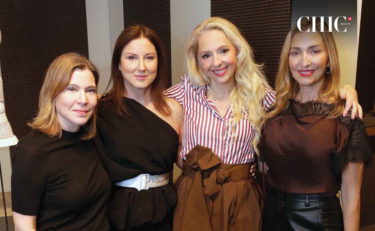 Ana Bárbara Caballero, Frida Fascovich de Sandler, Nancy Guzmán y Vero Rodríguez de Clariond  / Fotos: Omar Valdez