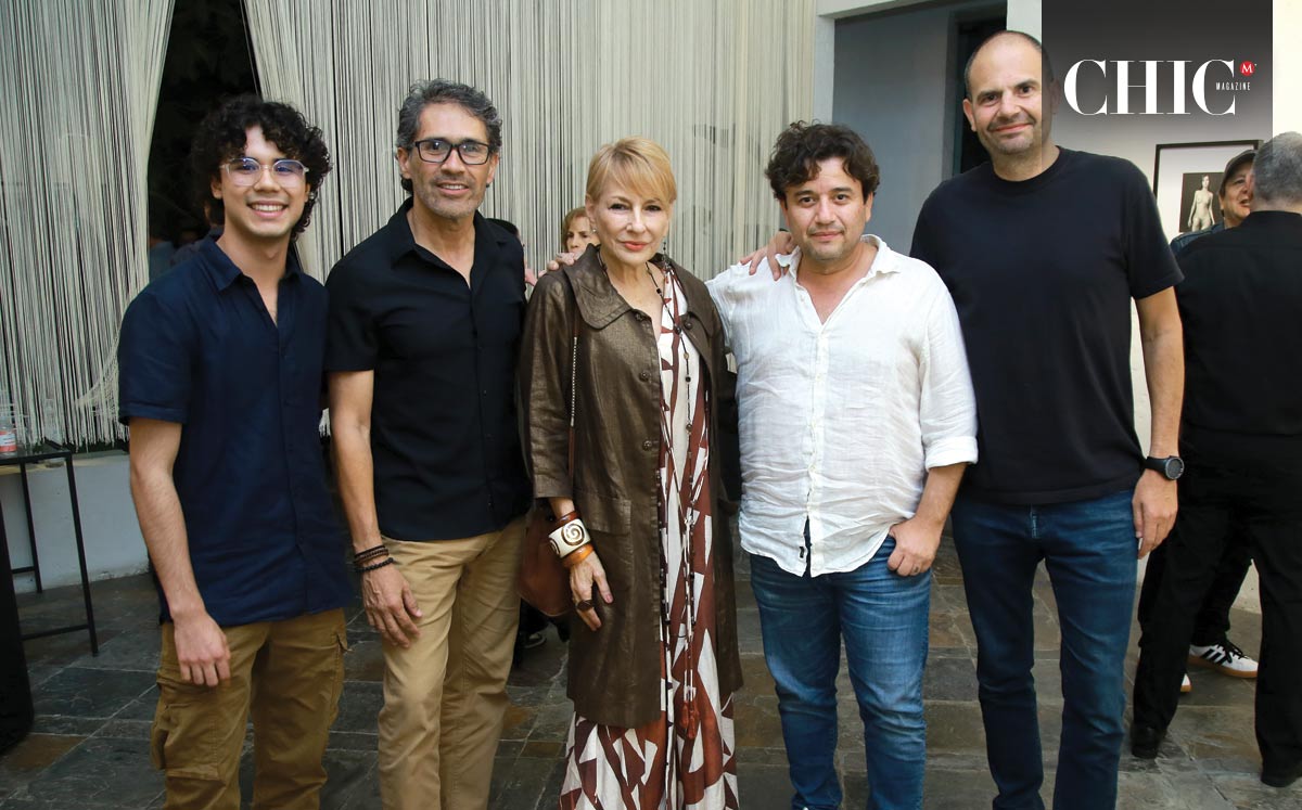 Andrés Maldonado, Elías Terrazas, Rosina Ramón, Alan Flores y Rafa Ibáñez
