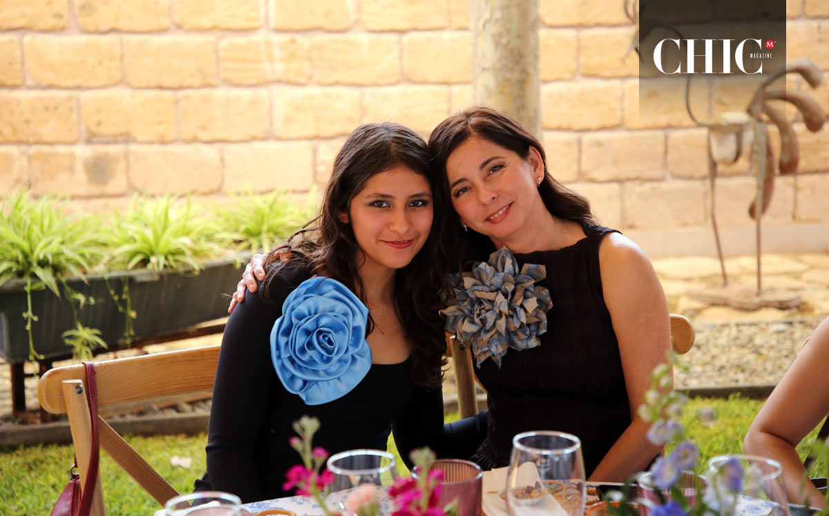 Andrea González y Alicia