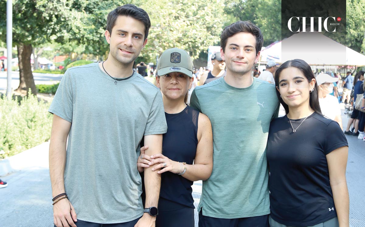 Armando Dorantes, Mariel Cordero, Enrique Dorantes y Romina Baños