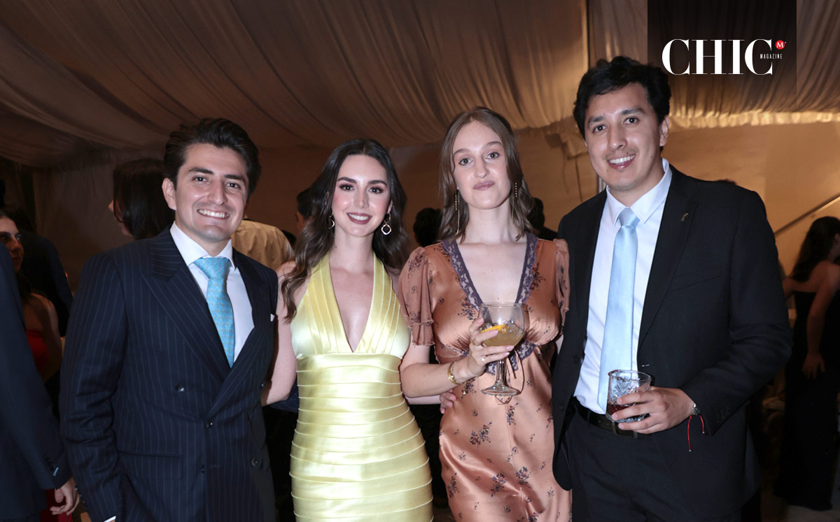 Carlos Tohme, Caro Stackpole, Coco Van Den Hanenerg y Gustavo Reyes