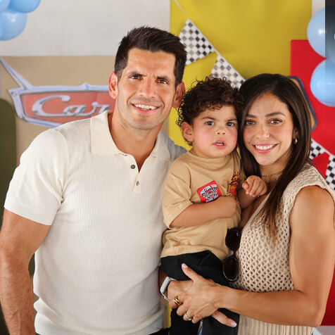 Carlos Zatarain, Emilio Zatarain y Nini Luna