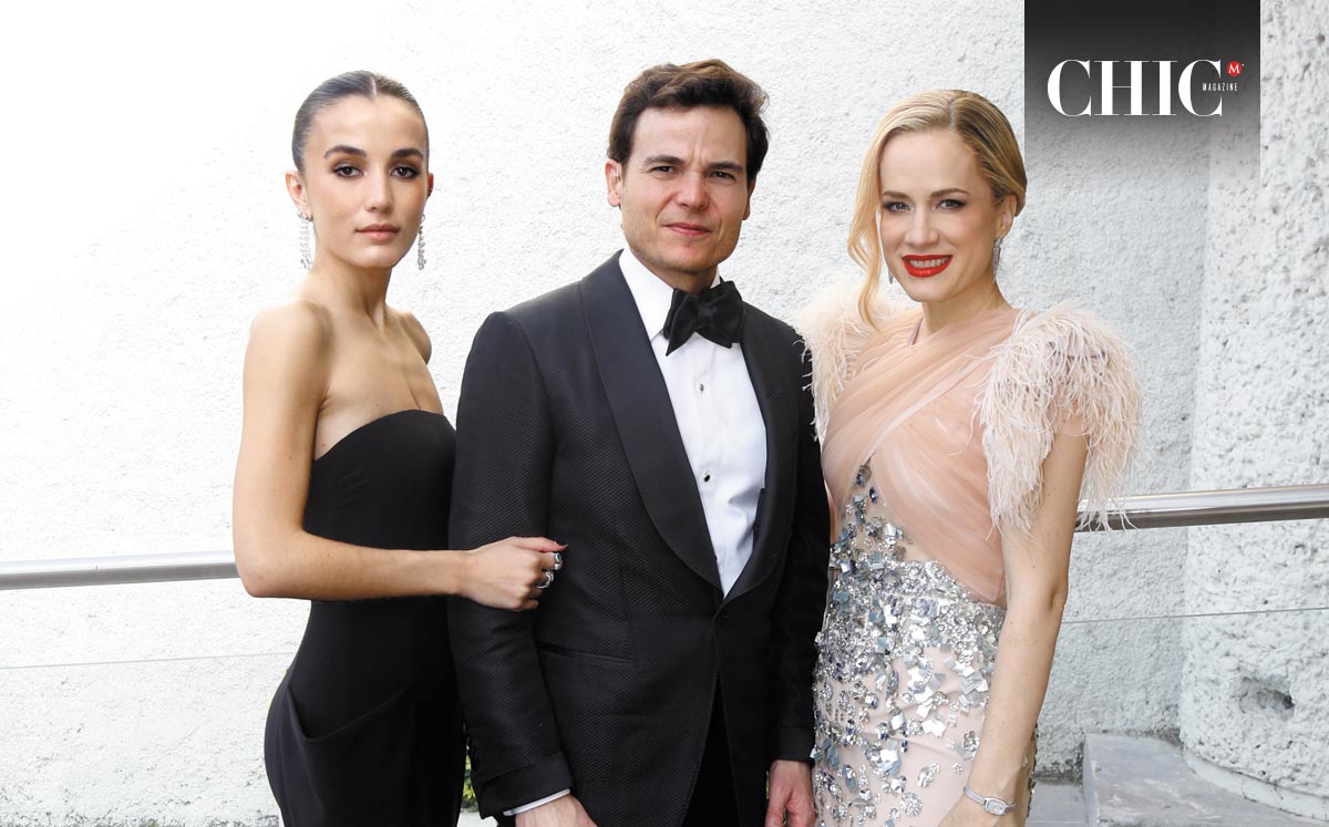Carola Sada, Adrián Sada y Alana Fernández de Sada