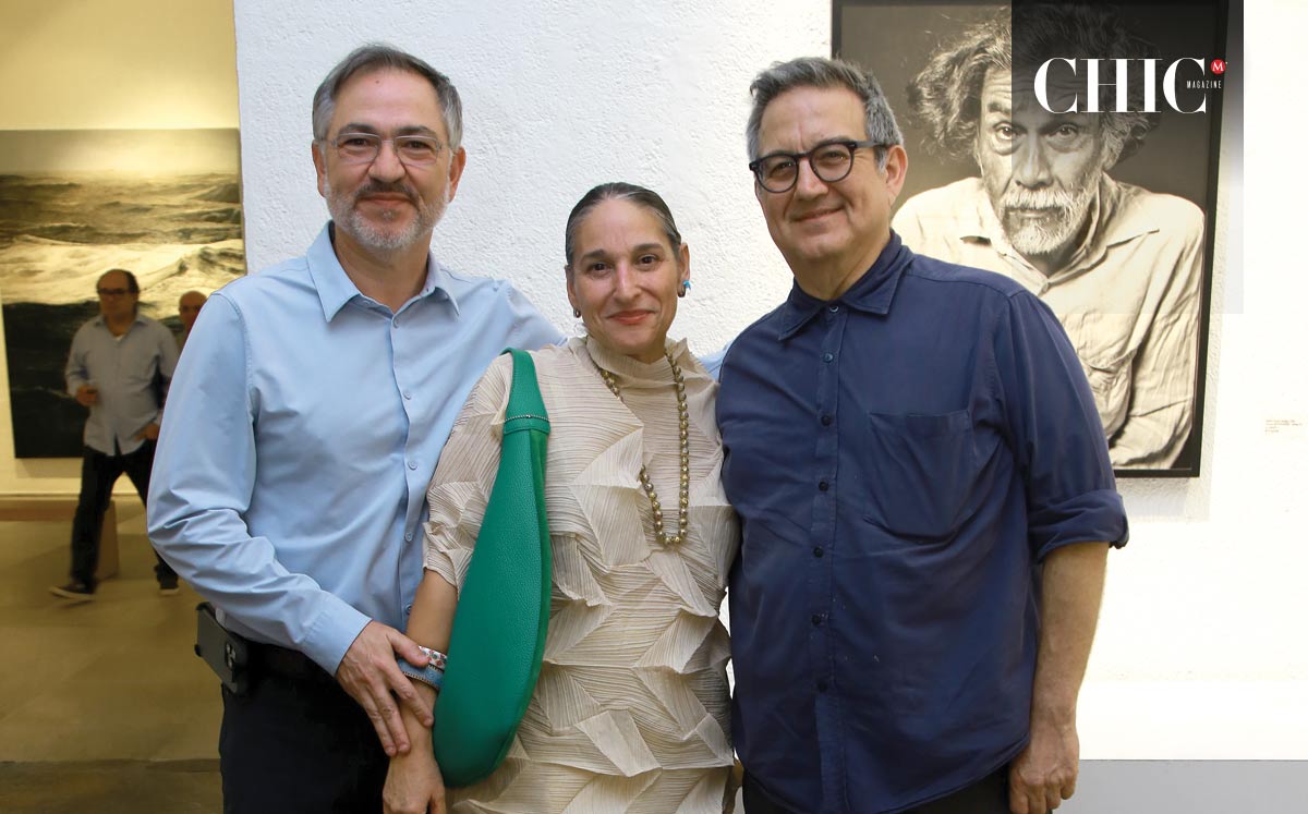 Daniel Llaguno, Katia Chapa de Llaguno y Rodrigo Odriozola