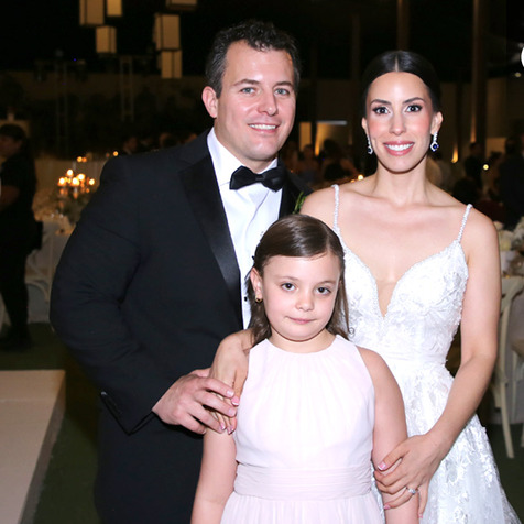 Eduardo, Patricia y Marina