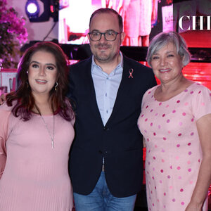 Emilú Cázares, Alberto Braña y Yolanda Jaramillo