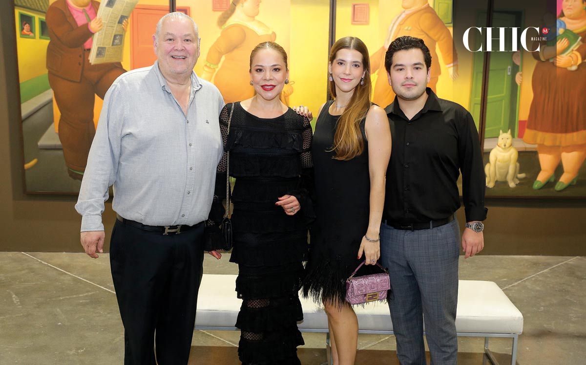Fernando Noyola, Cristy Pérez, Diana Coindreau y Fernando Noyola