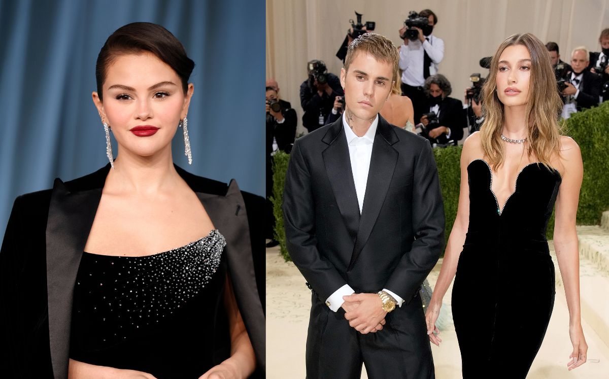 Una fuente cercana a Justin Bieber reveló que el cantante disfrutaría ver a Hailey Bieber enfrentarse a Selena Gomez (Getty Images)