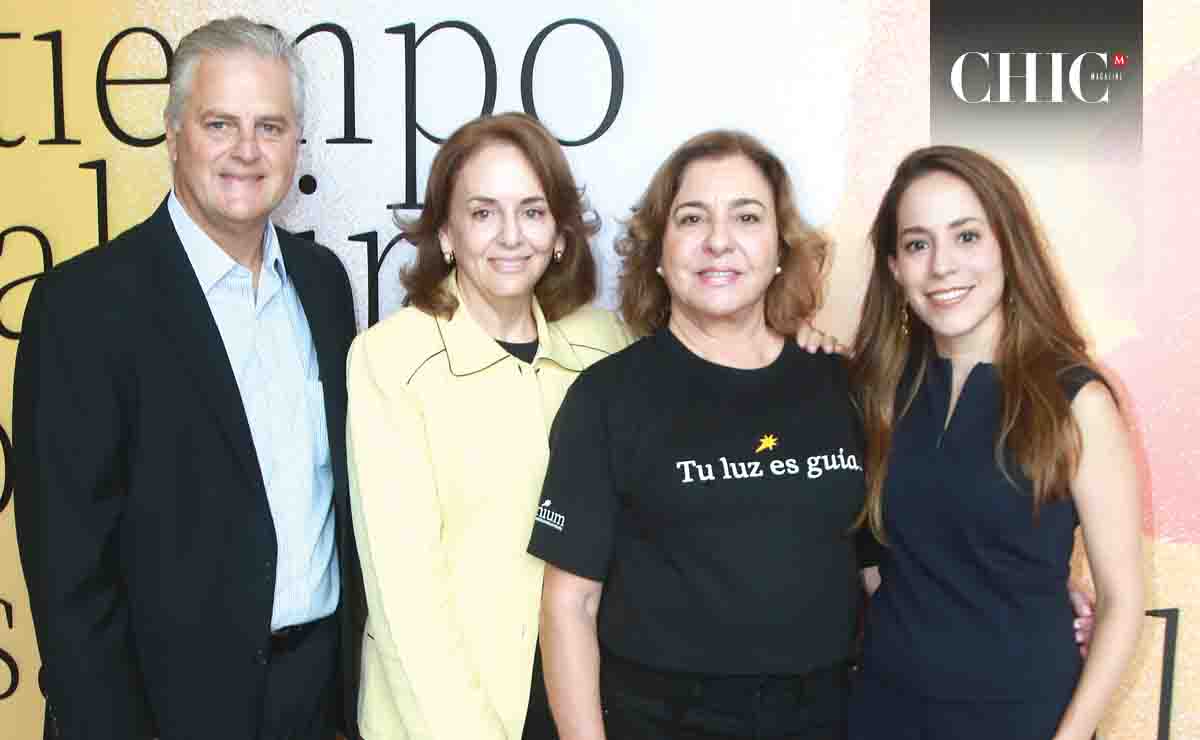 Gonzalo Escámez, Tutuy Escámez, Cristina Canavati y Sofía Lozano / Fotos: Omar Valdez