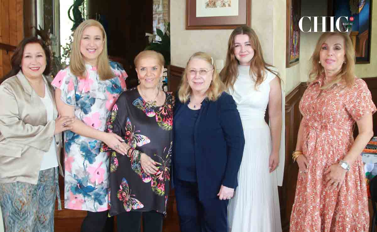Lucy Taha de Fernández, Diana Taha, Rosy Cabrera, María de la Luz González de Taha, Crista Fernández y María Esther Assad / Fotos: Omar Valdez