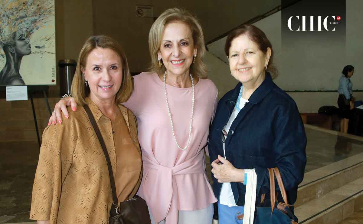 Marcela Garza, Virgina Llaguno de Gutiérrez y Concha Lupe Garza / Fotos: Omar Valdez