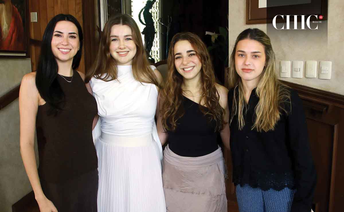 María Vela, Crista Fernández, Paloma Llaguno y Belén Sada / Fotos: Omar Valdez