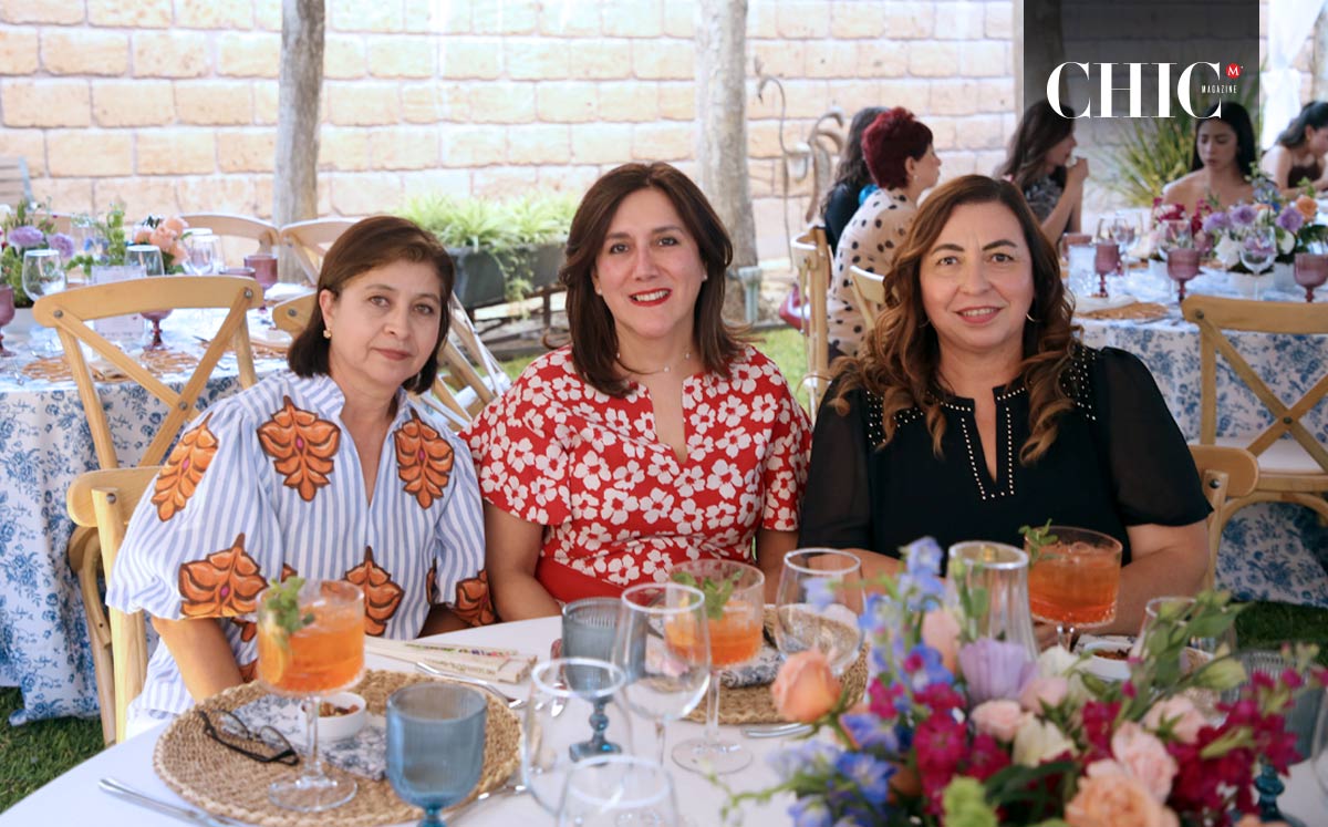 Martina, María Inés y Gaby