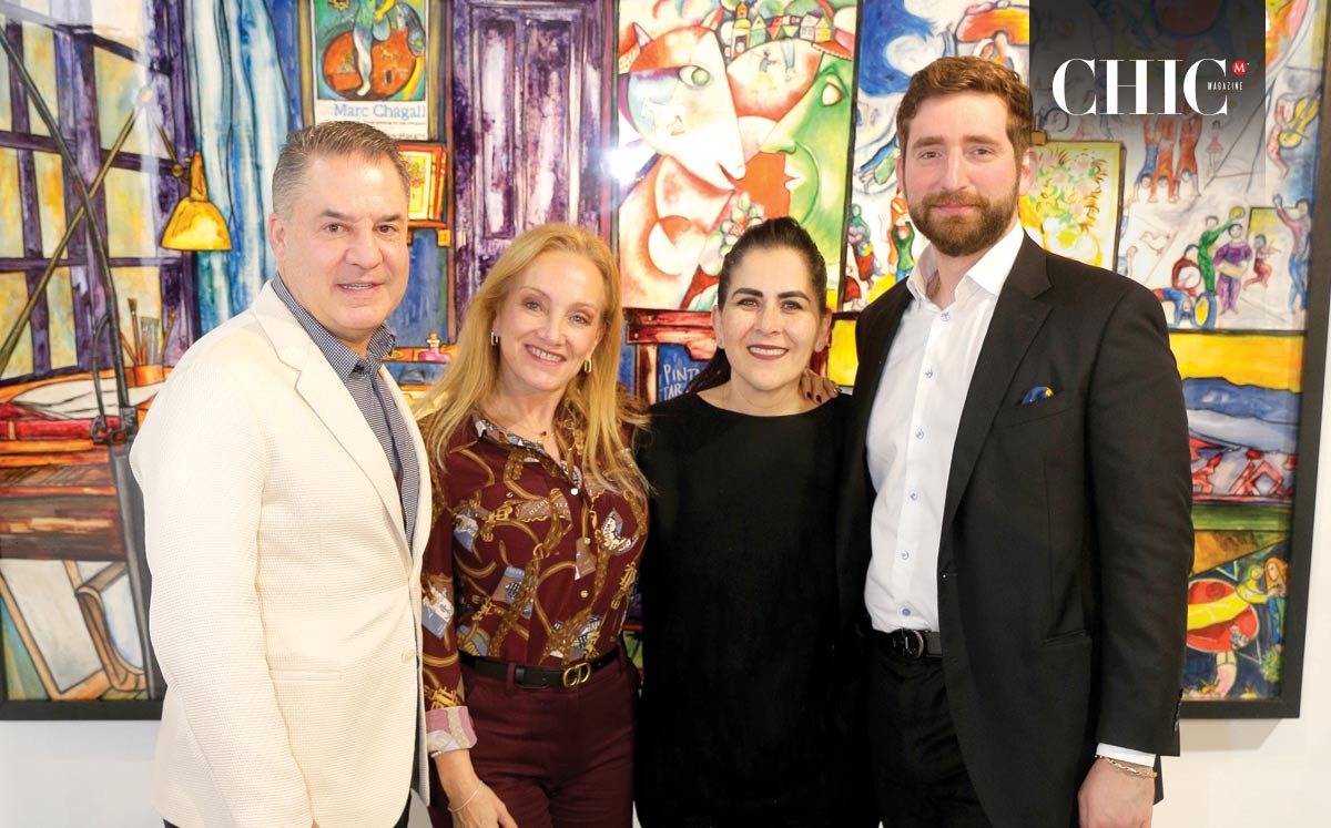 Mauricio Vallejo, Thelma Cora Garza, Karla de Lara y Mauricio Sampogna