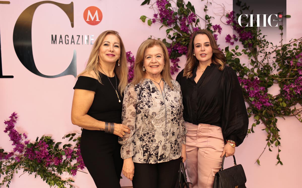 Norma Galván, María Emilia Flores y Alejandra Calderón