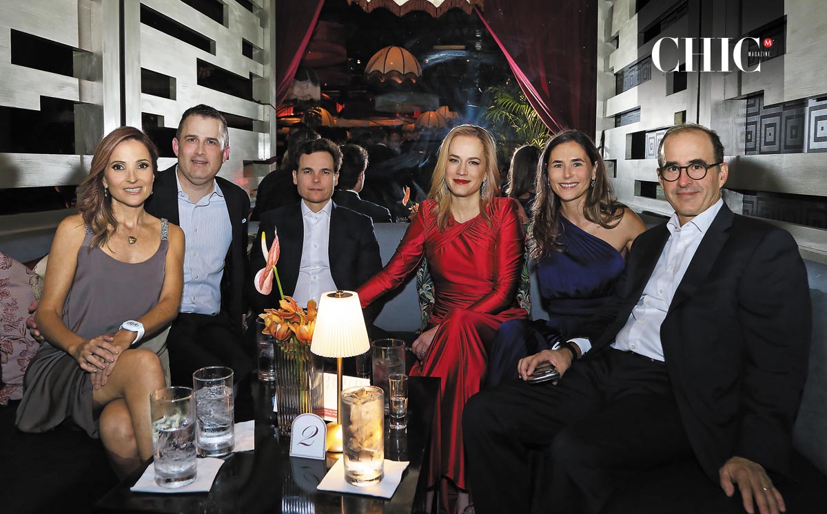 Paulina Escamilla de Fernández, Anton Fernández, Adrián Sada, Alana Fernández de Sada, Mariana Treviño y Rodrigo Fernández