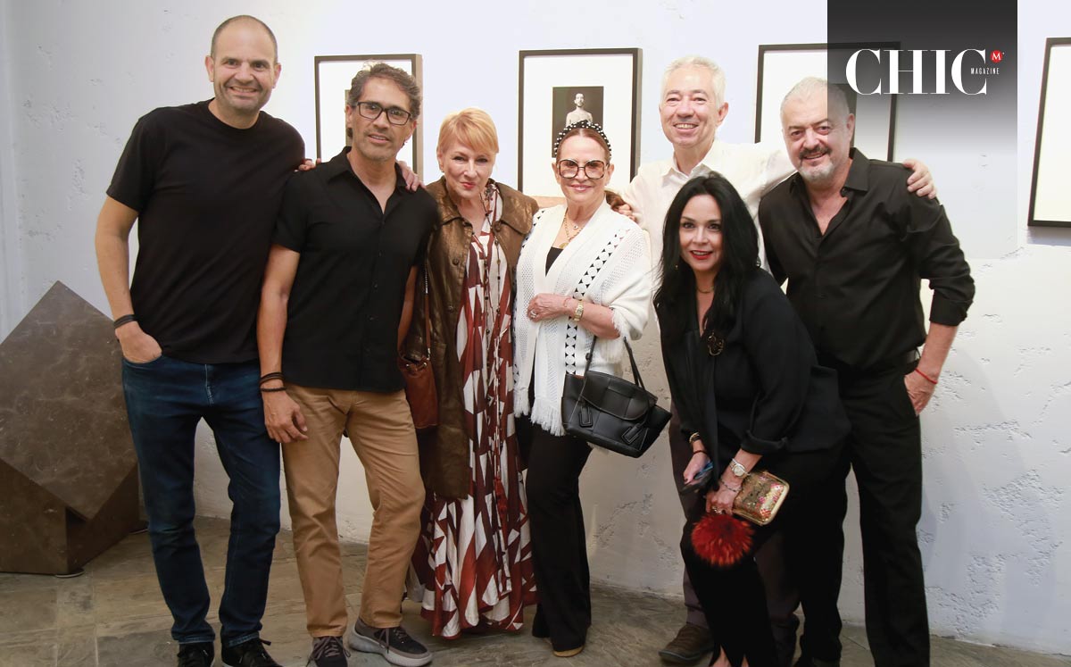 Rafa Ibáñez, Elías Terrazas, Rosina Ramón, Elvira Lozano de Todd, Juan Rodrigo Llaguno, Patty Barroso y Mauricio Lozano. Fotos: Omar Valdez