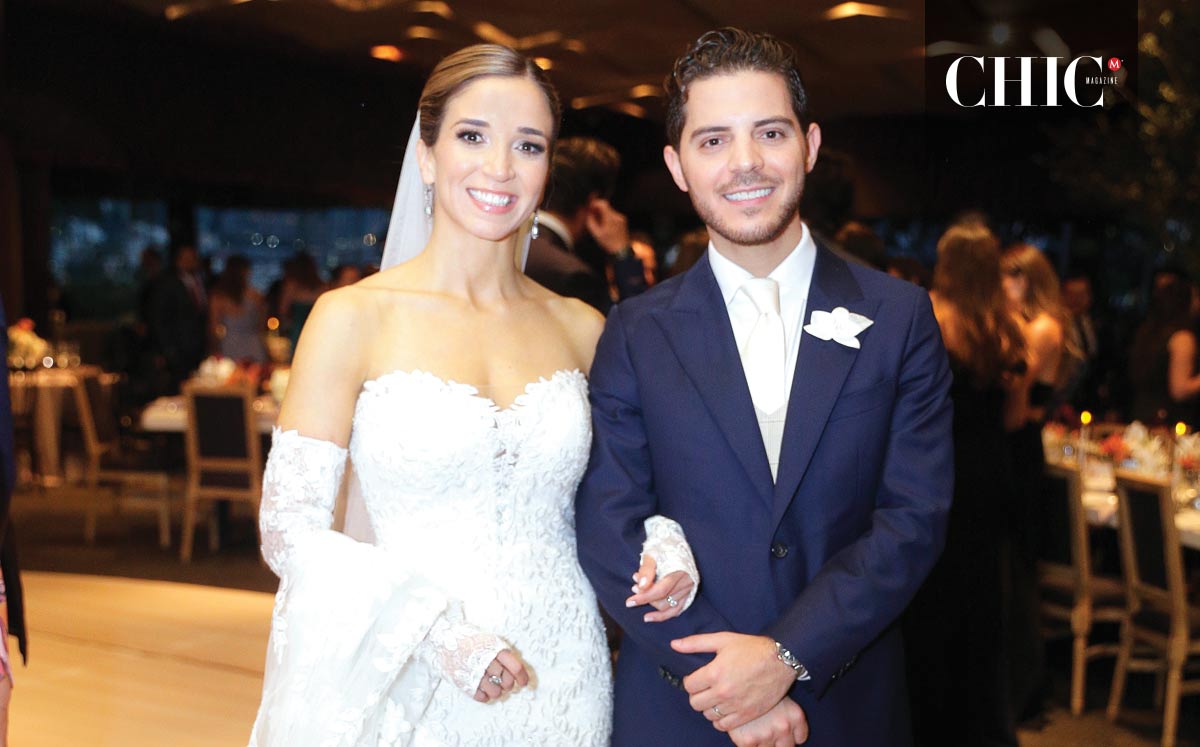 Roberta Treviño Hayek y Andrés Llovera. Fotos: Daniel Saldívar