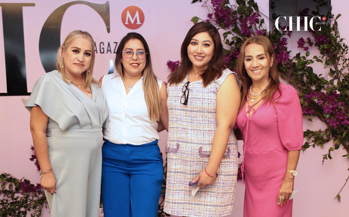 Rocío Pérez, Karen Reyes, Nancy García y Lucía Juárez