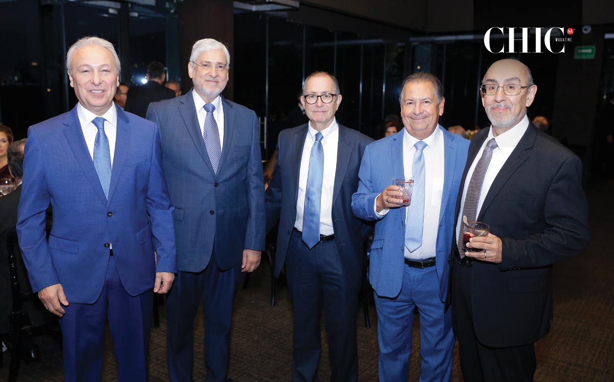Rodolfo Fernández, José Santos, Hernán Delgado, Guillermo Fernández y Roberto Olvera