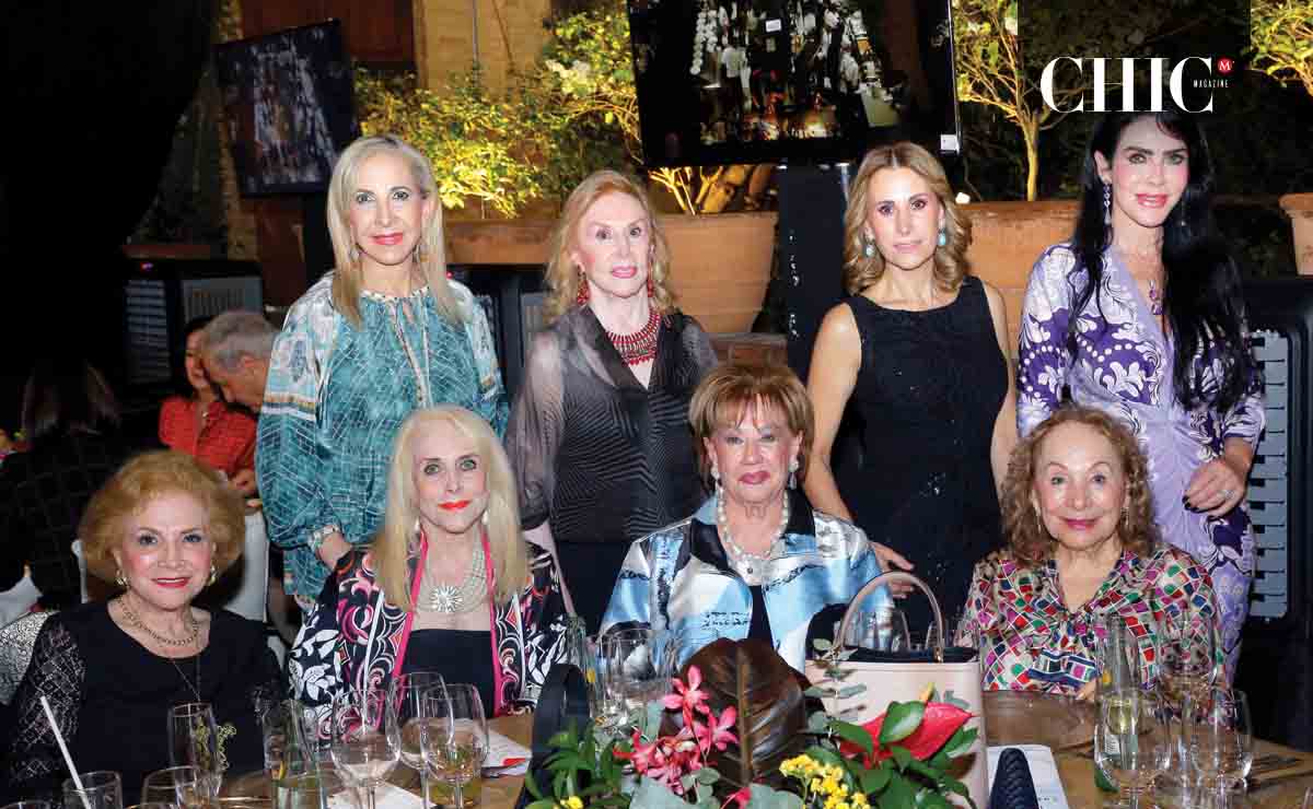 Sandra Santos, Lucila Araico, Graciela Tancredi, Martha Martínez De Ruiz, Lourdes González , Tey González De Salas, Graciela De Tancredi, Aurora Cantú